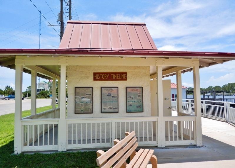 Carrabelle Riverwalk & Wharf Public Restrooms image. Click for full size.