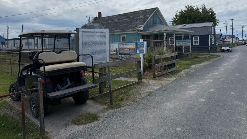 Welcome to Historic Tangier Island Marker image. Click for full size.