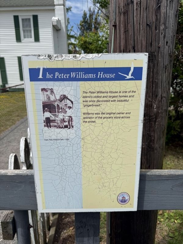 The Peter Williams House Marker. Click for full size. The Peter Williams House Marker image. Click for full size.