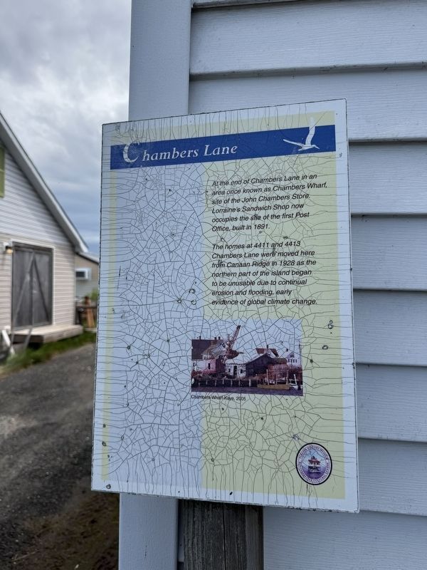 Chambers Lane Marker image. Click for full size.