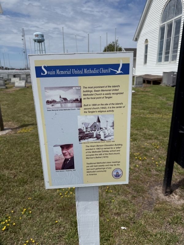 Swain Memorial United Methodist Church Marker image. Click for full size.