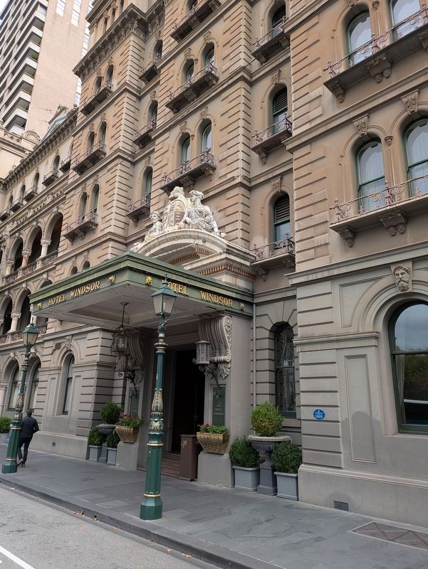 The Windsor Hotel. Click for full size. The Windsor Hotel image. Click for full size.