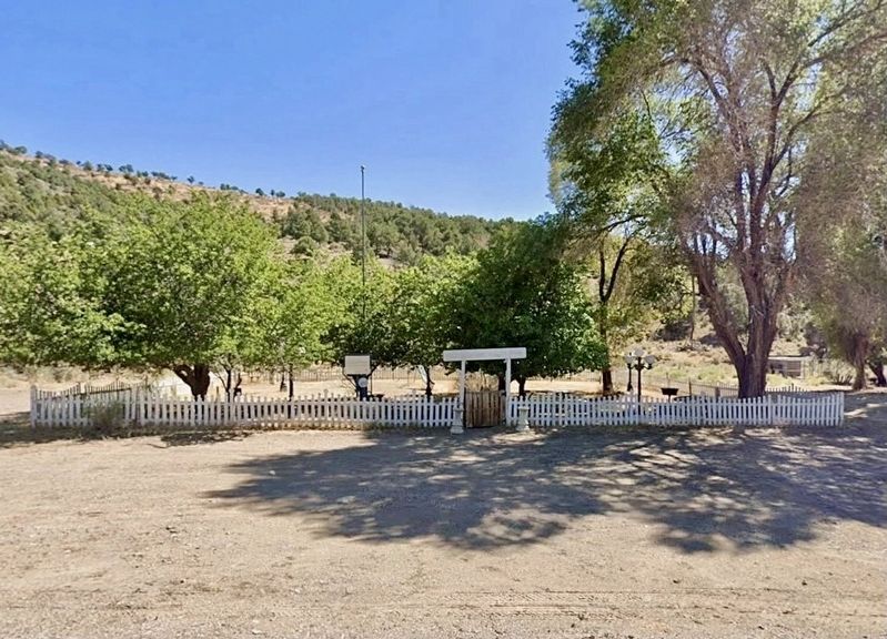 Ione Park and Marker. Click for full size. Ione Park and Marker image. Click for full size.