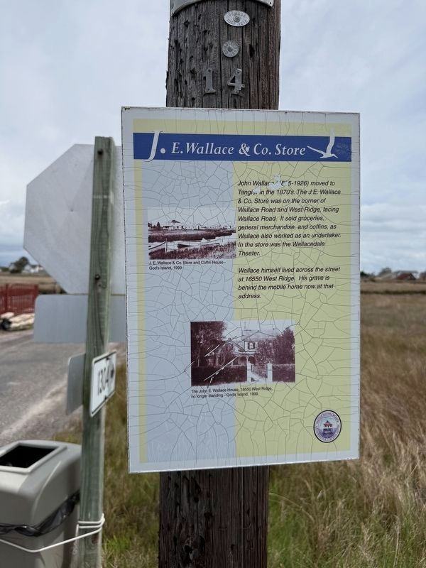 J.E. Wallace & Co. Store Marker image. Click for full size.