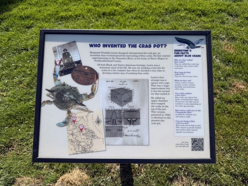 Who Invented the Crab Pot Marker image. Click for full size.