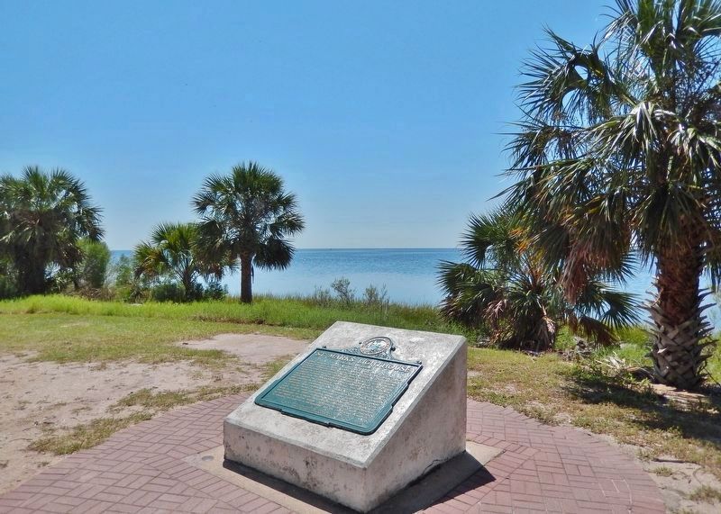 St. Marks Lighthouse Marker image. Click for full size.