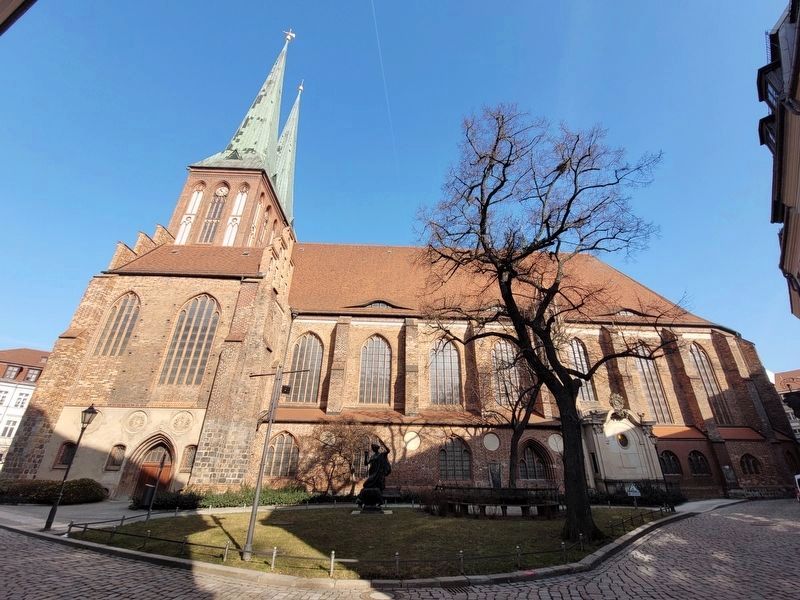 Nikolaikirche / St. Nicholas Church Marker image. Click for full size.