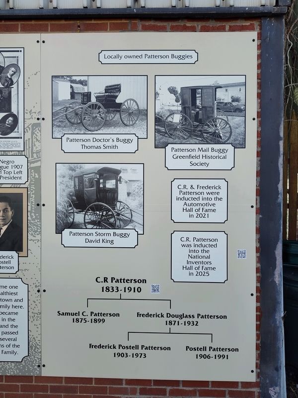 The C.R. Patterson & Sons Story Marker image. Click for full size.