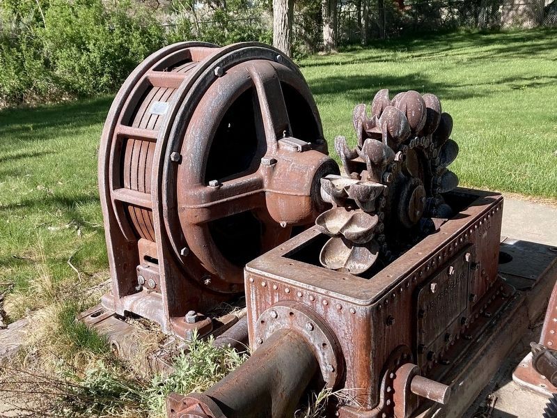 Water Wheel and Generator image. Click for full size.