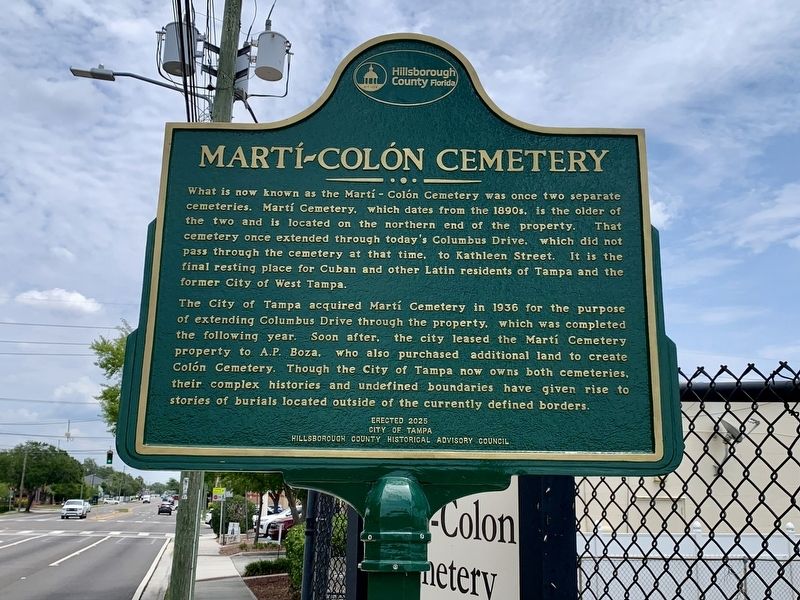 Marti~Colon Cemetery Marker image. Click for full size.