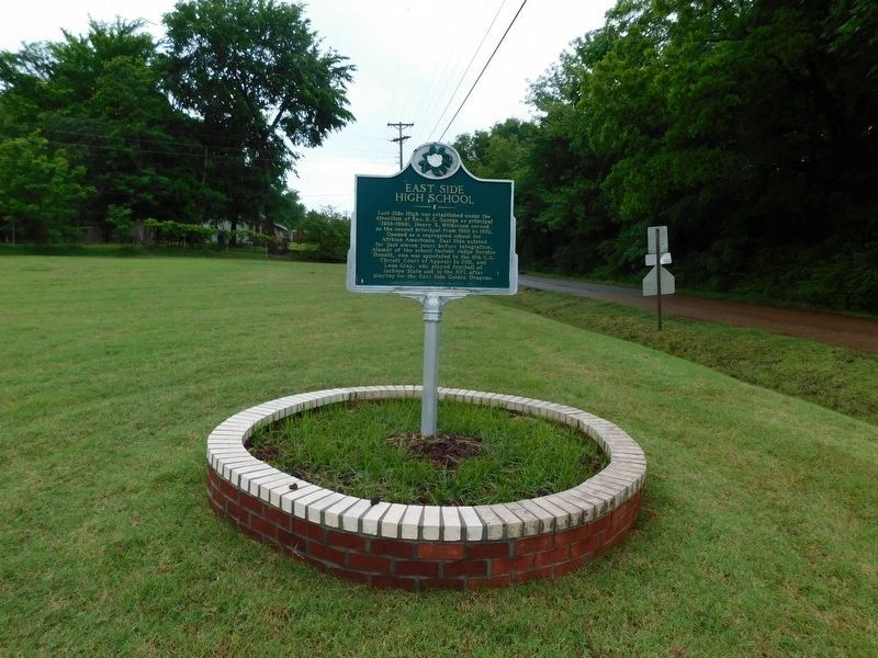 East Side High School Marker. Click for full size. East Side High School Marker image. Click for full size.