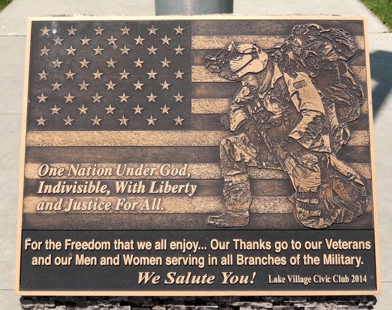 Chicot County Veterans Memorial image. Click for full size.