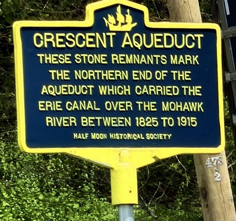Crescent Aqueduct Marker image. Click for full size.
