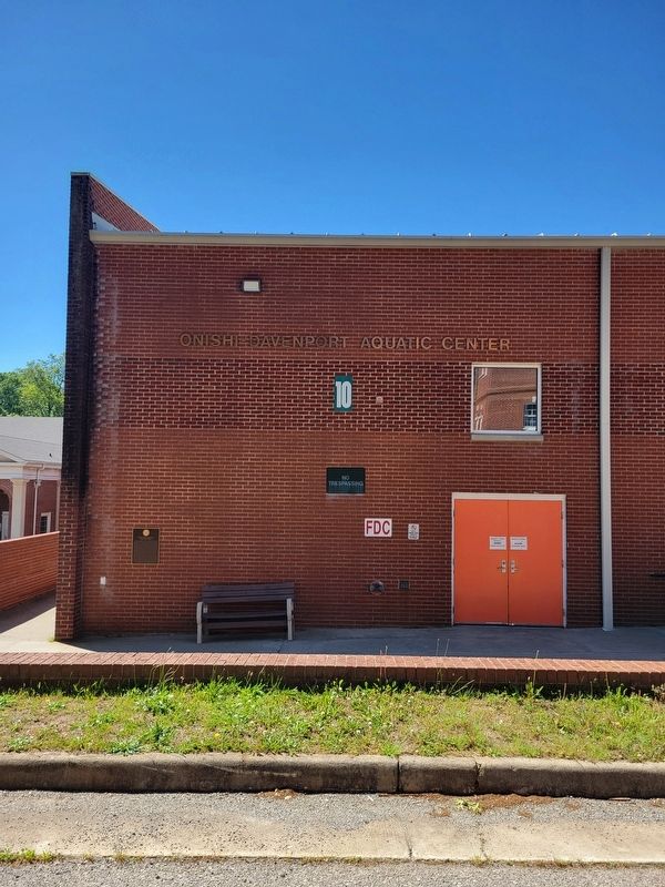 The Onishi Davenport Aquatics Center. Click for full size. The Onishi Davenport Aquatics Center image. Click for full size.