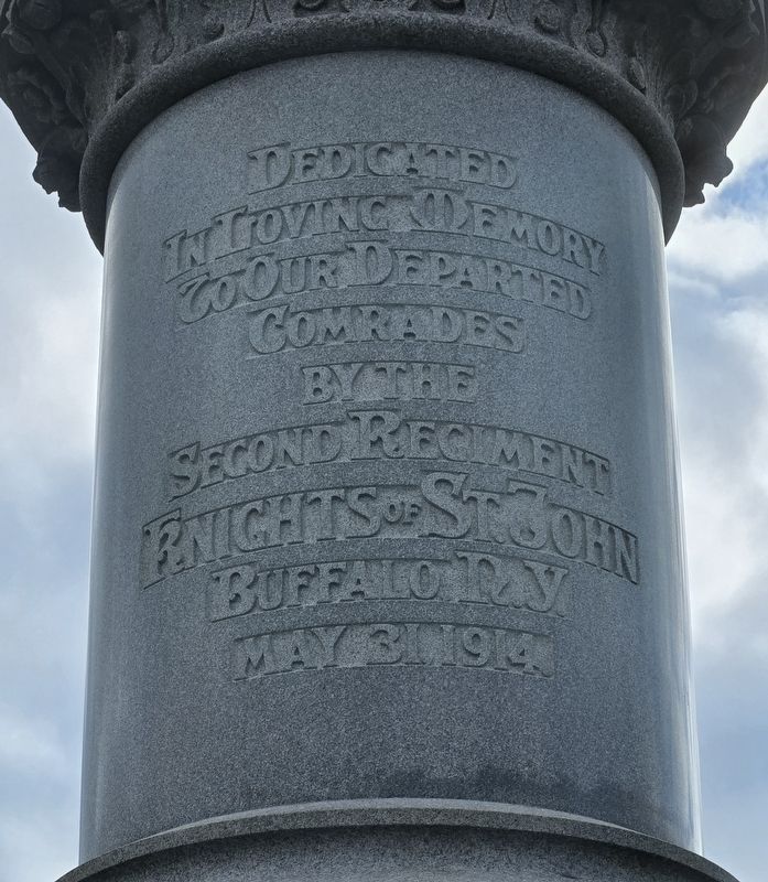 Knights of St. John Memorial. Click for full size. Knights of St. John Memorial image. Click for full size.