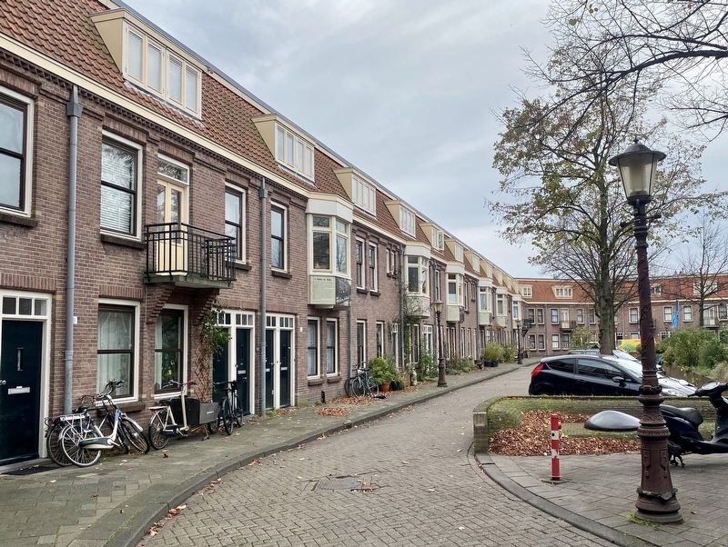 2. Ontwerp van Berlage / Design by Berlage Marker - wide view image. Click for full size.