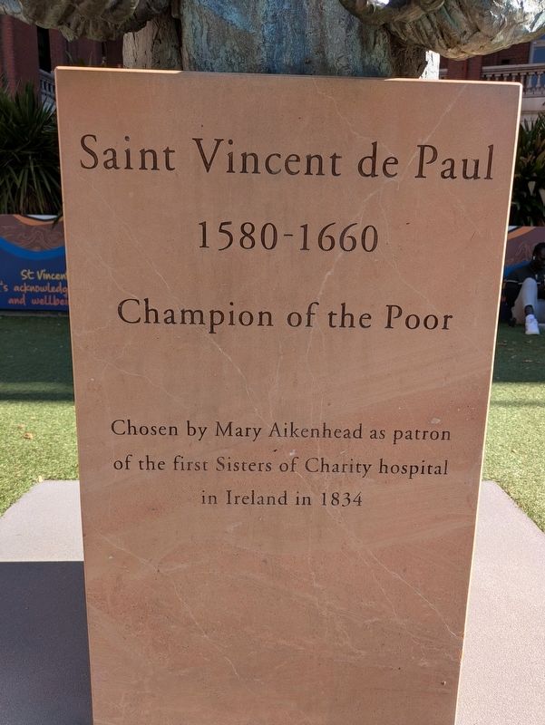 Saint Vincent de Paul Marker. Click for full size. Saint Vincent de Paul Marker image. Click for full size.