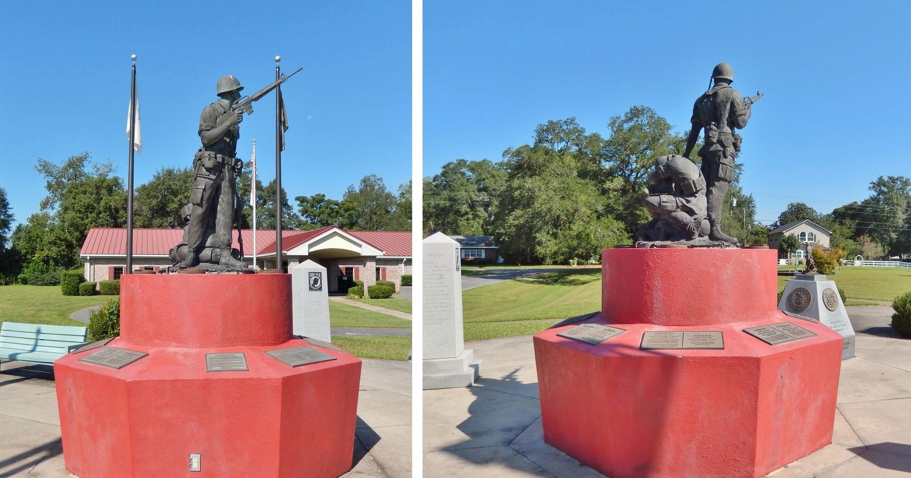 The Price of Freedom Veterans Memorial image. Click for full size.