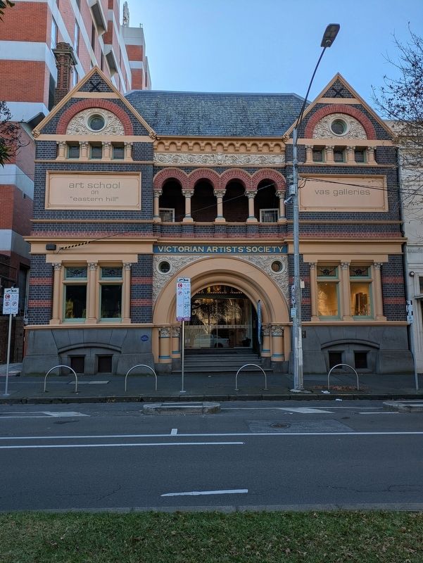 Victorian Artists' Society. Click for full size. Victorian Artists' Society image. Click for full size.