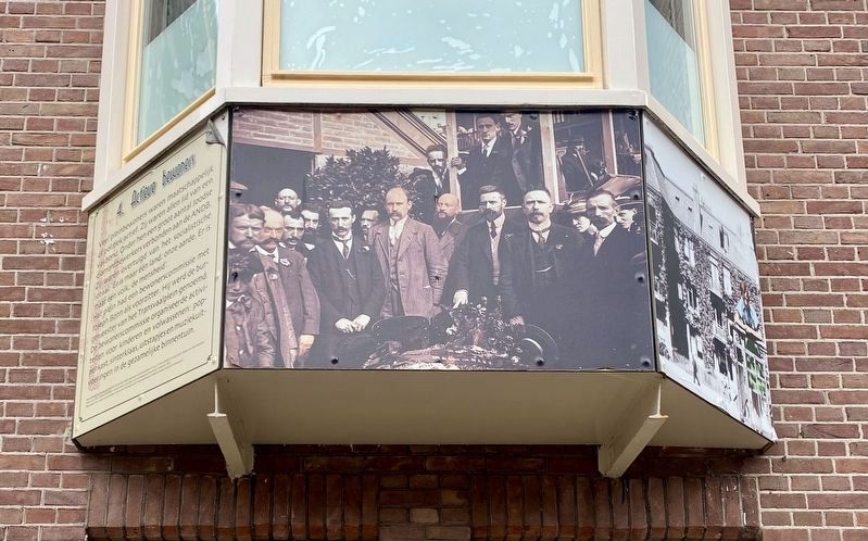 The Residents Board in 1913 at the opening of the residential development image. Click for full size.