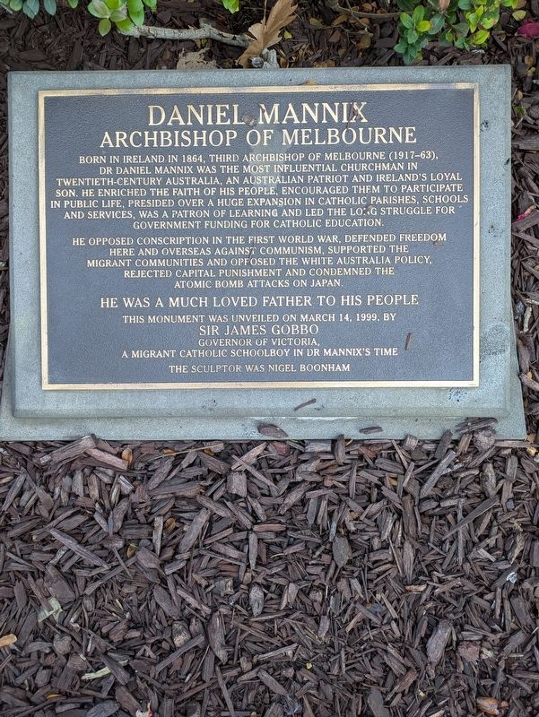 Daniel Mannix Marker. Click for full size. Daniel Mannix Marker image. Click for full size.