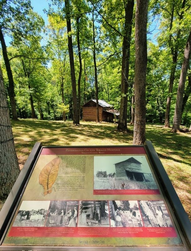 Pittsylvania County Tobacco Heritage Marker image. Click for full size.
