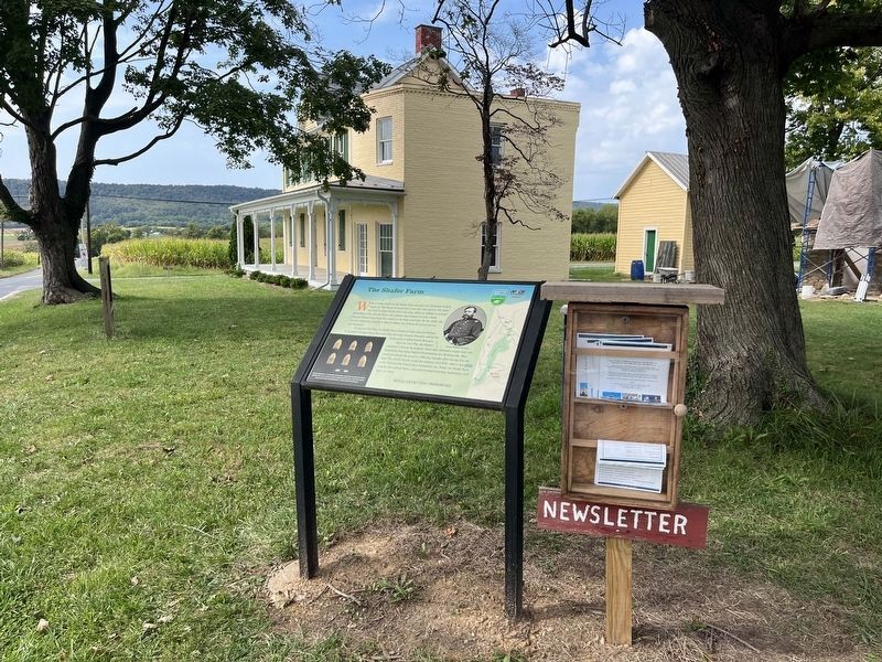 The Shafer Farm Marker. Click for full size. The Shafer Farm Marker image. Click for full size.