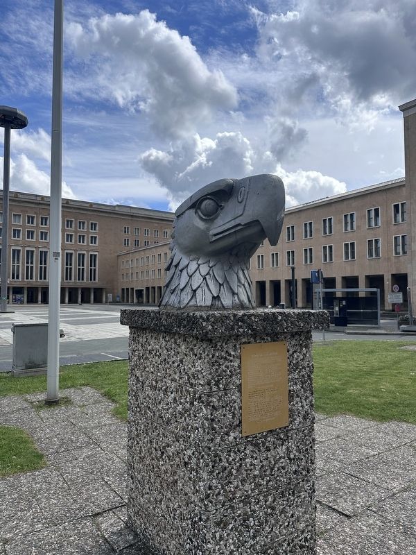 Eagle Square in Front of Templehof Airport. Click for full size. Eagle Square in Front of Templehof Airport image. Click for full size.