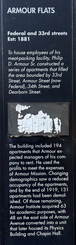 Armour Flats Marker. Click for full size. Armour Flats Marker image. Click for full size.