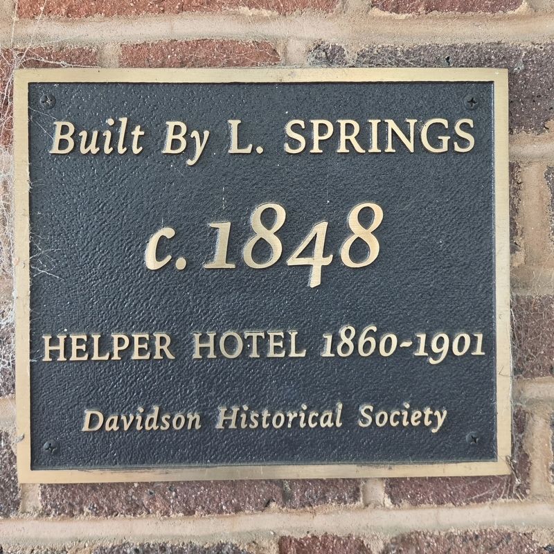 Helper Hotel Marker. Click for full size. Helper Hotel Marker image. Click for full size.