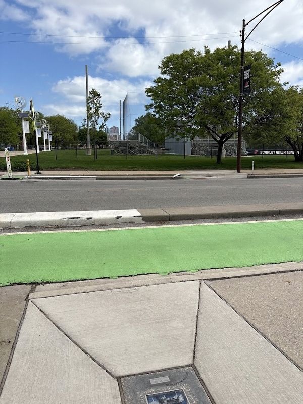 John Simpson Marker at 31st Street image. Click for full size.