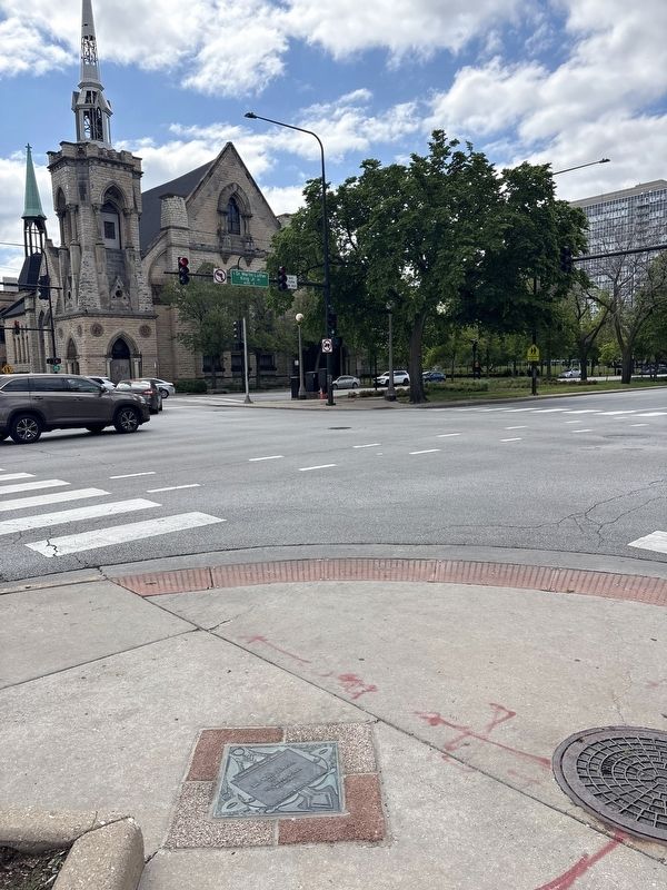 Dr. Mae Jemison Marker at 31st and MLK Drive image. Click for full size.