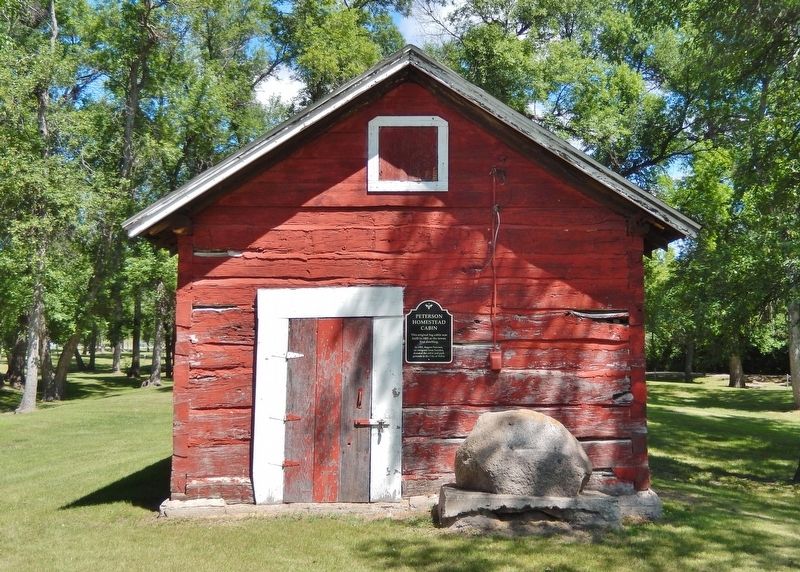 Peterson Homestead Cabin. Click for full size. Peterson Homestead Cabin image. Click for full size.