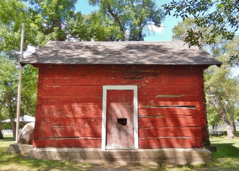 Peterson Homestead Cabin Side Door. Click for full size. Peterson Homestead Cabin Side Door image. Click for full size.