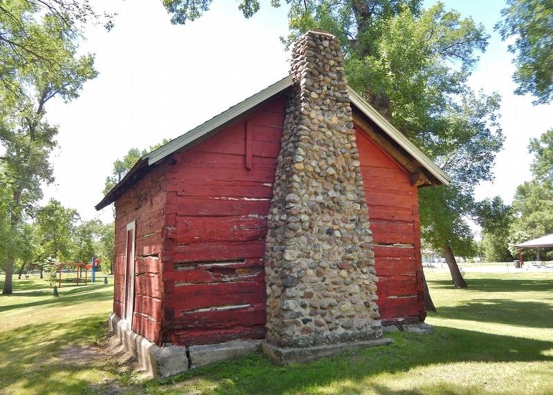 Peterson Homestead Cabin Rock Chimney. Click for full size. Peterson Homestead Cabin Rock Chimney image. Click for full size.