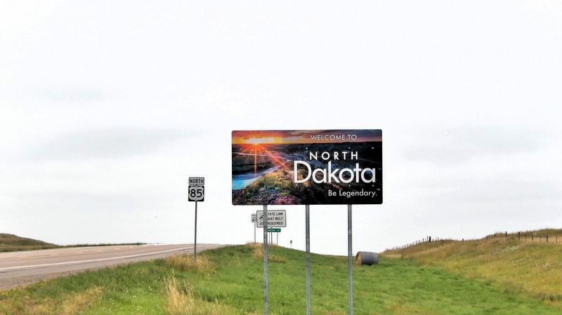 Welcome to North Dakota. Click for full size. Welcome to North Dakota image. Click for full size.