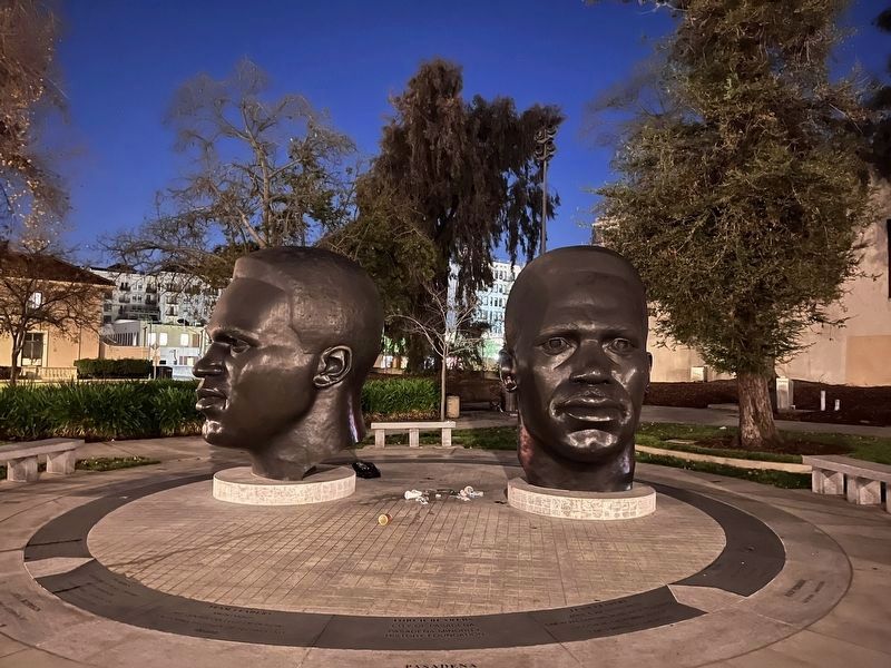 Pasadena Robinson Memorial. Click for full size. Pasadena Robinson Memorial image. Click for full size.