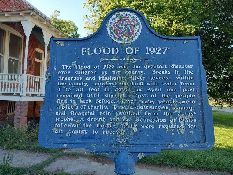 Flood of 1927 Marker image. Click for full size.
