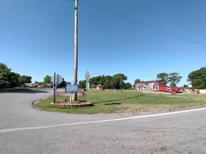 Desha County Seat Marker. Click for full size. Desha County Seat Marker image. Click for full size.