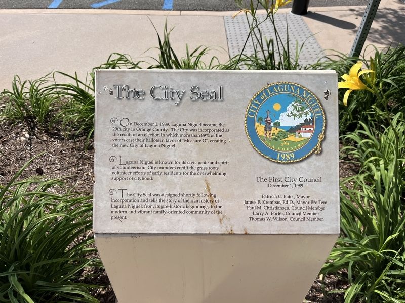 The City Seal Marker image. Click for full size.