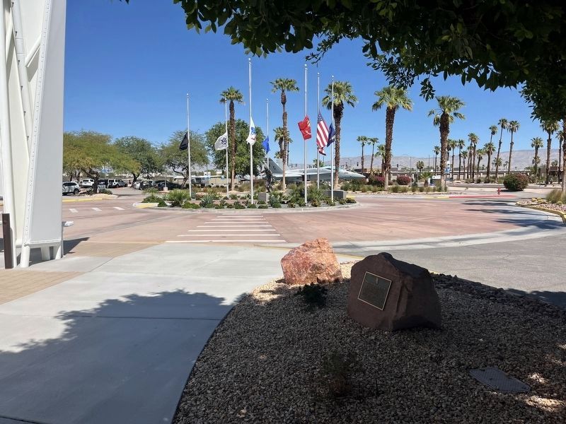 Palm Springs Air Museum Marker image. Click for full size.