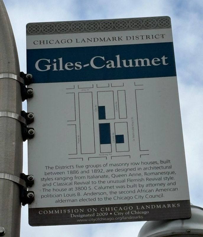 Giles-Calumet Marker image. Click for full size.