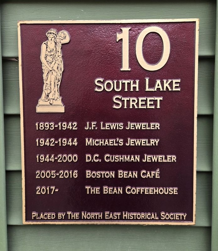 10 South Lake Street Marker image. Click for full size.
