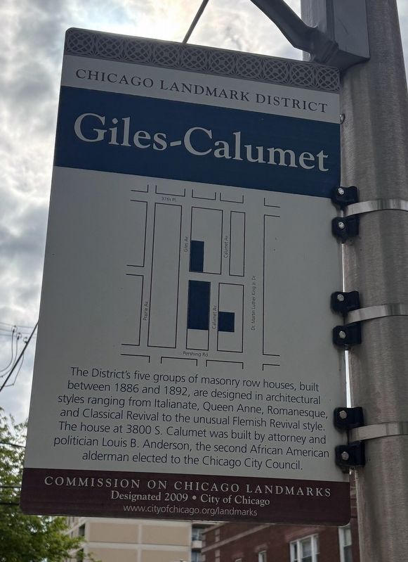 Giles-Calumet Marker image. Click for full size.