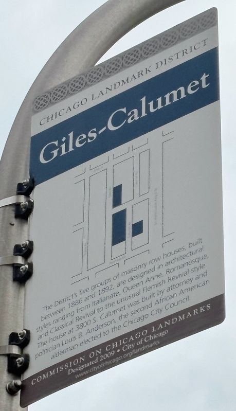 Giles-Calumet Marker image. Click for full size.