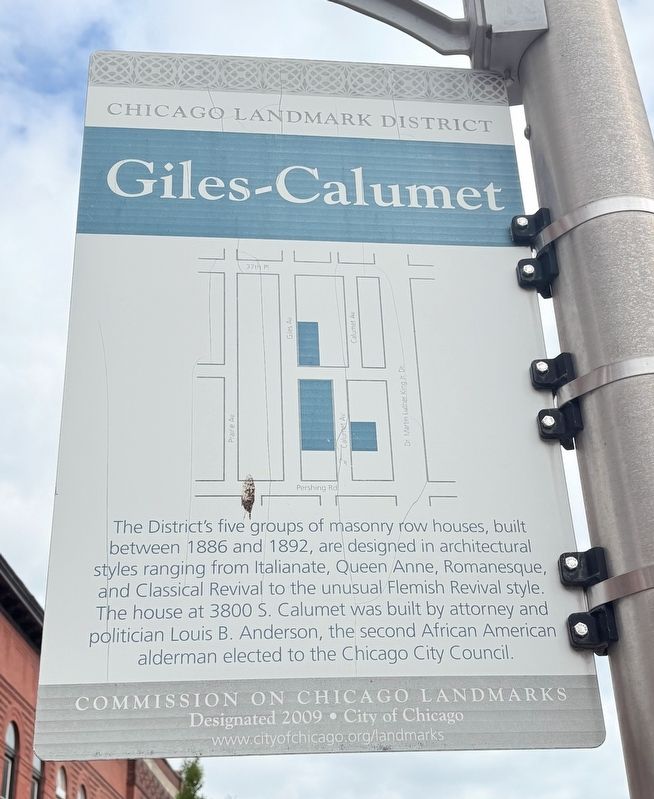 Giles-Calumet Marker image. Click for full size.
