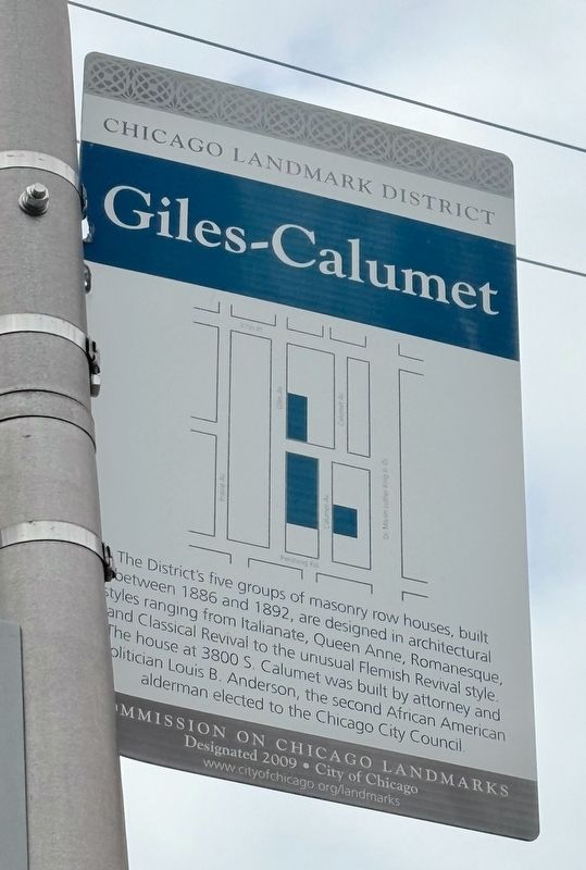 Giles-Calumet Marker image. Click for full size.