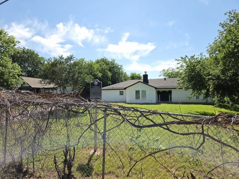 Site of Alvarado School, Church and Union Building Marker. Click for full size. Site of Alvarado School, Church and Union Building Marker image. Click for full size.