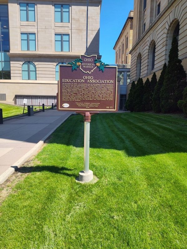 Ohio Education Association Marker image. Click for full size.