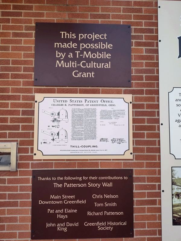The C.R. Patterson & Sons Story Marker image. Click for full size.